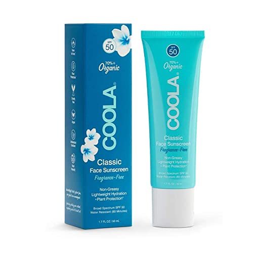 Organic Sunscreen Coola Organic Facial Sunscreen