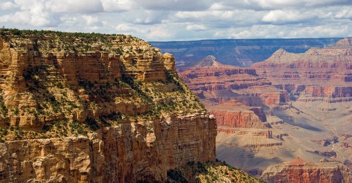 Visit state parks in winter-pictured the Grand Canyon